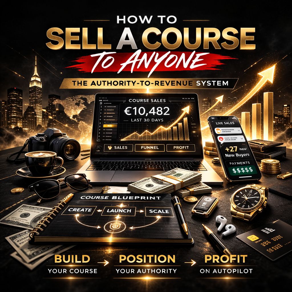 How To Sell A Course To Anyone